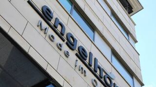Das Modehaus Engelhorn in den Mannheimer Planken.