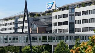 Blick auf den Stammsitz von SAP in Walldorf.