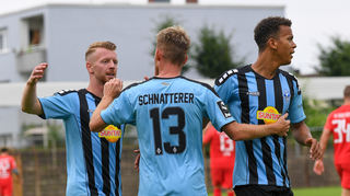 Auf dem Rücken von Marc Schnatterer und Co. prangt zur neuen Saison der Schriftzug eines Sponsors.