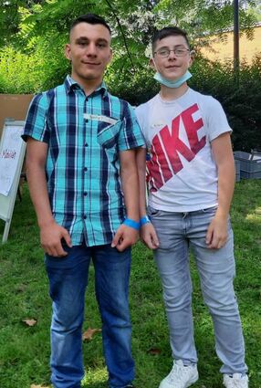 Onot Tanis und Fabio Schneider machten ebenfalls mit.