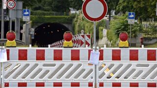 Seit Dienstag, 3. August, um 14 Uhr ist der Fahlachtunnel voll gesperrt.