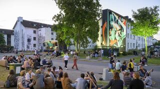 In Patrick Henry Village geht das siebte Metropolink-Festival am Wochenende zu Ende. International bekannte Streetart-Künstler sind zu Gast.