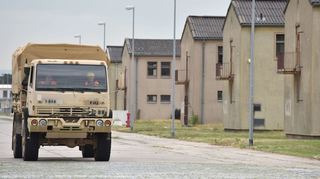 Die US-Kaserne Coleman Barracks liegt im Mannheimer Norden.