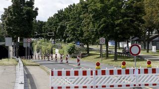 Seit vergangenem Dienstag ist am Fahrlachtunnel kein Durchkommen mehr.