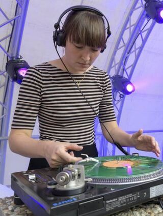 DJs sorgten das gesamte Wochenende über für die richtige Stimmung.