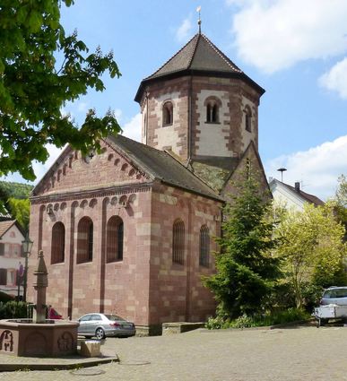 Die Klosteranlage Seebach bei Bad Dürkheim.