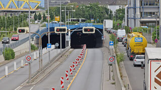 Der Mannheimer Fahrlachtunnel ist weiter gesperrt.