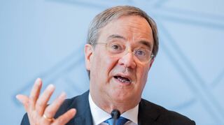 Hofft auf Rückenwind: der Kanzlerkandidat der Union, Armin Laschet.