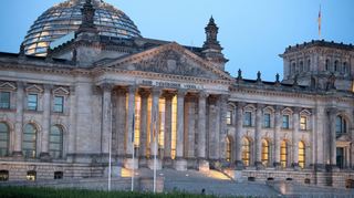 Der Bundestag in Berlin.