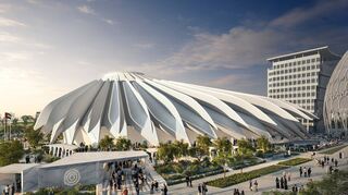 Futuristisch: die Organisatoren der Expo 2020 erwarten etwa 25 Millionen Besucher, die die Weltausstellung in Dubai besuchen.