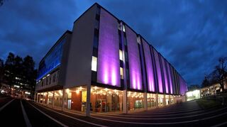 Mannheimer Kulturdenkmal: Beim Nationaltheater sind Baumaßnahmen für Nachhaltigkeit Grenzen gesetzt. Dennoch ist dies ein Ziel der Sanierung.