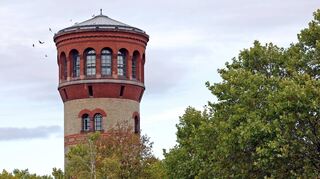 Der ehemalige Wasserturmsteht seit Mitte 2020 leer.