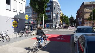 Wie die Tattersallstraße werden sowohl die Luisenstraße in Neckarau als auch die Meerfeldstraße auf dem Lindenhof zur Fahrradstraße.