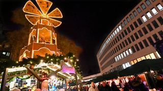 Im Jahr 2019, aus dem unser Bild stammt, konnte der Weihnachtsmarkt noch gefeiert werden. Im vergangenen Winter musste er ausfallen.