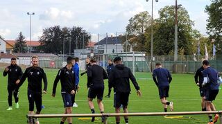 Wenig los am Alsenweg: Das erste Training seit dem Corona-Ausbruch beim SVW fiel in kleinem Rahmen aus.