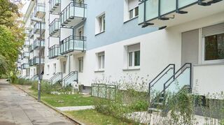 In der Richard-Dehmel-Straße im Stadtteil Süd wurden mehrere Mehrfamilienhäuser energetisch modernisiert.
