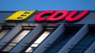 Die Geschäftsstelle der CDU Baden-Württemberg in Stuttgart.