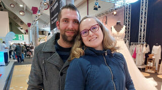 André Grober und Jennifer Salomon.