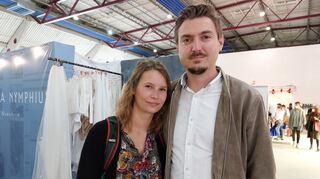 André Förster und Lina Wiedhöft.