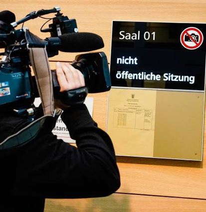 Die Öffentlichkeit ist für den Prozess in Heidelberg nicht zugelassen.