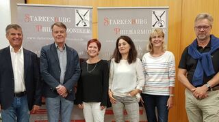 Der neue Vorstand der Starkenburg Philharmoniker.