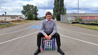 Bereitet das Buga-Veranstaltungsprogramm vor: Projektleiter Fabian Burstein, hier auf dem Spinelli-Gelände.