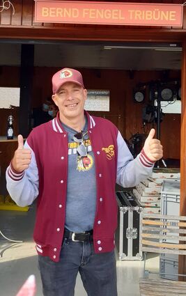 Hört als Funktionär bei den Redskins auf, bleibt aber Fan: Bernd Fengel.