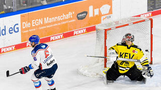 Das Tor zum1:2 durch Joonas Lehtivuori.