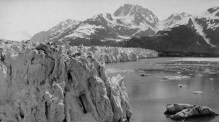 Der Muir-Gletscher in Kanada im Jahr 1891.
