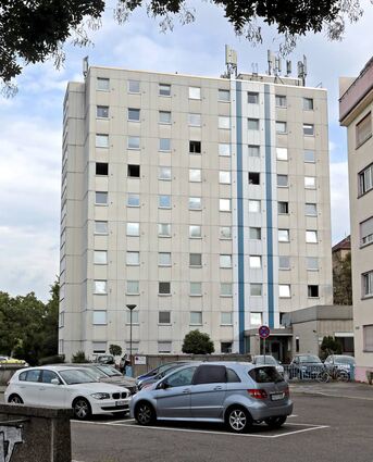 Sanierungsbedürftig: das Bumiller-Raab-Studentenwohnheim, früher als Curt-Sandig-Haus bekannt.