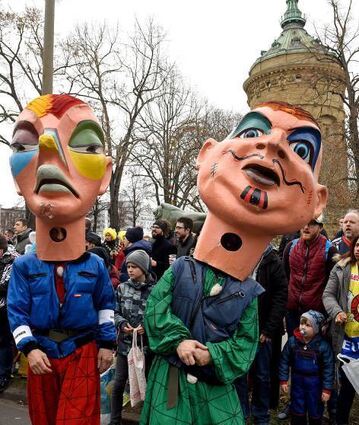 2023 findet der nächste Fasnachtsumzug in Mannheim statt.