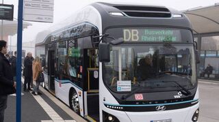 Derzeit wird ein Wasserstoffbus im Rhein-Neckar-Kreis getestet – die Fahrzeuge sind emissionsfrei und zudem geräuscharm.