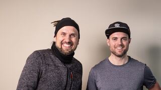 Betreiben zusammen das "Glückstein" sowie den "Rettermarkt": Björn Moschinski (l.) und Roman Kress.