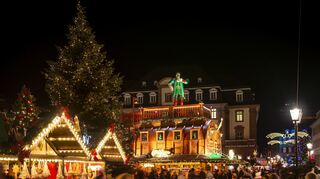 Der Heidelberger Weihnachtsmarkt findet vom 18. November bis 22. Dezember in der Altstadt statt.