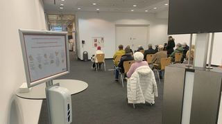Das kommunale Impfzentrum im Rosengarten (bei Inbetriebnahme am 22. November). Aktuell steht es nur über 55-Jährigen aus Mannheim offen.