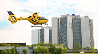 Der ADAC-Rettungshubschrauber Christoph 112 ist nun wieder in Ludwigshafen stationiert.