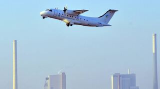 2014 startete die erste Maschine der Rhein-Neckar Air vom Mannheimer City Airport nach Berlin.