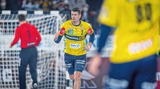 Löwen-Regisseur Andy Schmid setzte bei seinem letzten Auftritt in der Ostseehalle einige Akzente.