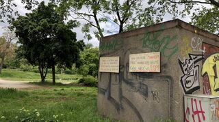 Im Flächennutzungsplan als Grünfläche ausgewiesen: das Quadrat A 5, auf dem das Rechenzentrum der Universität gebaut werden soll.
