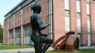 Nach dem Kunsthallen-Umbau entfernt: „Die Morgenröte“ von 1937.