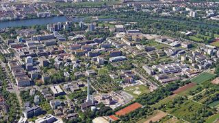 Das Neuenheimer Feld aus der Vogelperspektive: Das Masterplanverfahren ist nun beendet, nun soll der Bebauungsplan folgen.
