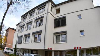 Das Haus am Park in Neckarau – 13 Personen starben dort nach einem Corona-Ausbruch.