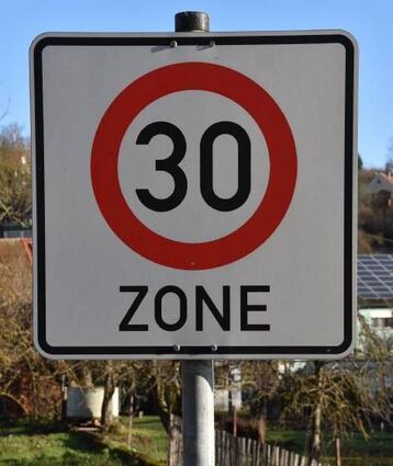 Tempo 30 wird es im Speckweg nicht geben (Symbolbild).