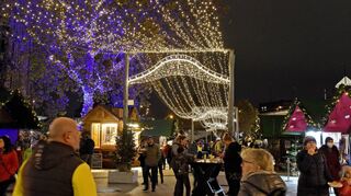<p>Die Lichtdecke wird sich wieder über die Hauptachse des Ludwigshafener Weihnachtsmarktes spannen.<br></p>