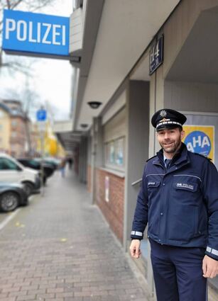 Bringt so schnell nichts aus der Fassung: Peter Oechsler leitet seit Juli 2021 die „H 4-Wache“ in den Quadraten.