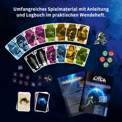 Viel Material braucht die Crew nicht, um schnell Spaß zu haben.