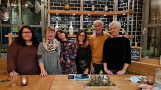 Das Orga-Team in Ludwigshafen (v.l.): Julia Kleiner, Gitti Seiler, Nicoleta Steffan, Eveline Teister-Loch, Dr. Erhard Seiler und Ingrid Hess.