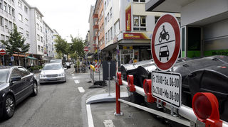Laut Timo Hegenberg hätte das Konzept der Parkschleifen unter anderem den Vorteil, dass die Nebenstraßen keine Ausweichstrecken werden - wie geschehen in der Erbprinzenstraße, als die Schranke am Ende der Fressgasse an Wochenenden geschlossen war.