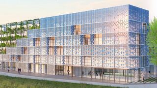 Entwurf eins kommt von ARGE UTA Architekten und Gutiérrez de la Fuente.