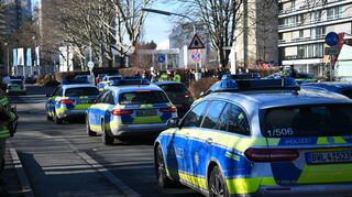 Großeinsatz im Neuenheimer Feld.